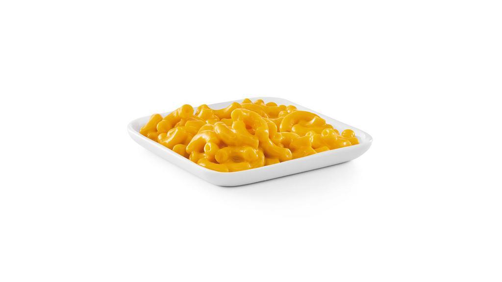 Mac It Yours · Macaroni and creamy cheese sauce. 380 cal.