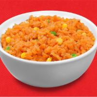 Rice Regular · Enjoy our dishes with some traditional Mexican red rice mixed with peas, corn and sautéed to...