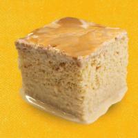 Tres Leches Cake · Soaked in three different types of milk: sweetened condensed milk, evaporated, and regular m...