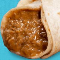Bf Taco-Bean Chorizo · A mixture of our freshly-cooked, home-style beans with Mexican Chorizo will have you orderin...