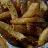 Redfin’S Signature House French Fries · Seasoned with Redfin dust.