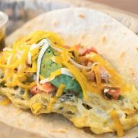 Byo Breakfast Taco · Build your own. First 3 ingredients are free. *Scrambled eggs contain Dairy