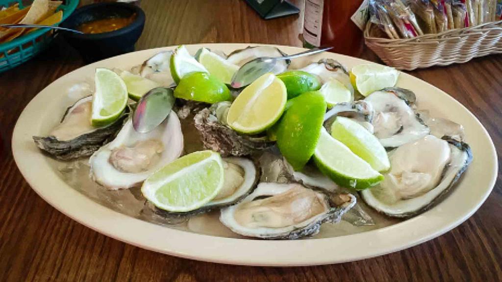 Oysters · Choose half-dozen or dozen.