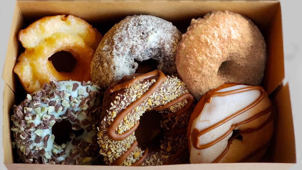 Hurts A Little · Pre-selected box with 6 of our most popular donuts!
*May contain nut allergens