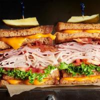 The Belt Melter           · Ladies and gentlemen, this is TWO grilled cheese sandwiches (cheddar AND American on wheat) ...