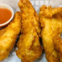 Three Beer Battered Strips Chicken (2 Pieces) Combo · 