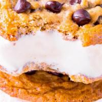 Ice Cream Cookie Sandwich  · Cookie bottom with ice cream on top, and a cookie layered on top of the ice cream.

Chocolat...