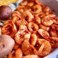 Hot Boiled Shrimp · 1 lb hot boiled shrimp.