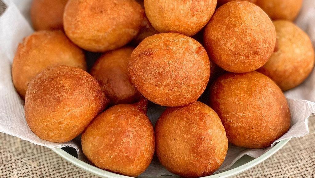 3 Count Puff  -Puff  (African Beignets) · Enjoy our traditional African Beignets made of fried dough. It is made with Butter, Eggs, Flour, Sugar, Vegetable oil, Water, Yeast for a delicious tasty snack.  Pair it with coffee or tea for a life changing experience.