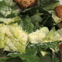Caesar · Chopped Lettuce, Shredded Parmesan, House Croutons, Caesar Dressing