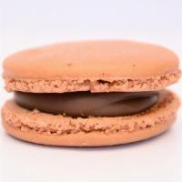 Chocolate Ganache Macaron · 