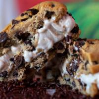 Ice Cream Sandwich · 2 cookies with  Twisty Treat ice cream in the middle