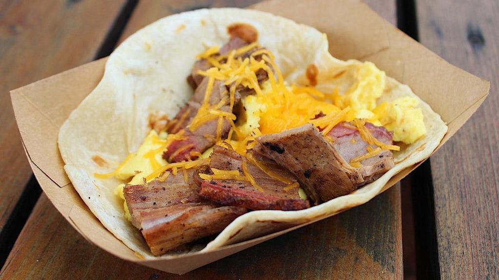 Brisket, Egg And Cheese · 