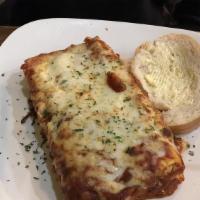 Classic Lasagne · 7 layers of meat, cheese, and sauce
