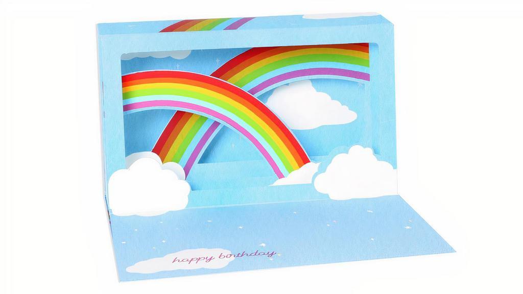 Happy Birthday Rainbow Card · Please let us know what you would like written or we can send blank.