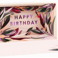 Happy Birthday Tropical Card · Please let us know what you would like written or we can send blank.