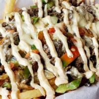 Philly Cheese Fries · Favorite. Select your cheesesteak.