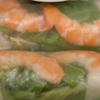 Fresh Spring Rolls · Shrimp, pork, lettuce, vermicelli, bean sprout roll in soft rice paper, dip with peanut sauce