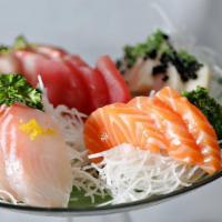 Sashimi Plate · 9 pieces of chef's choice sashimi.