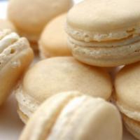 Vanilla French Macaron · Delicate vanilla sandwich cookie with crisp outside and creamy filling.