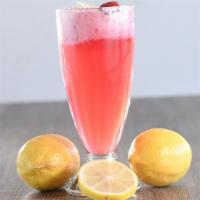 Strawberry Lemonade · Freshly squeezed lemonade with a splash of strawberry