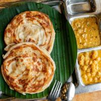 Parotta (2 Nos) · Delicious south indian fluffy bread served with mashed potatoes and curry