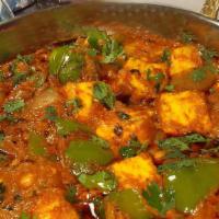 Kadai Paneer · Roasted cottage cheese cooked with rich butter gravy