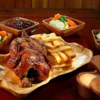 1 Whole Chicken Family Meal · Served with 3 large sides and 2 liter soda.
Serves 2-3 People