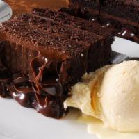 Chocolate Cake · Chocolate cake with fudge