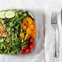 Kuat Asian Salad Entree · Gluten-free, make it vegan. Spinach & green leaf mix, mandarin oranges, crispy wonton strips...