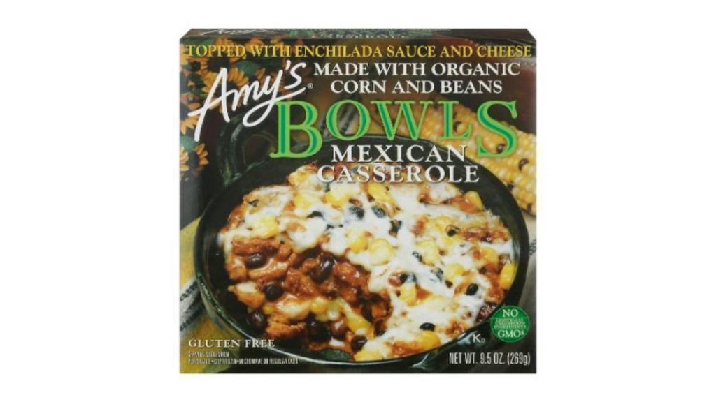 Amy'S Mexican Organic Corn And Beans Casserole Bowl (9.5 Oz) · 
