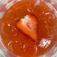 Hand-Squeezed Strawberry Lemonade · 