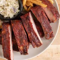 Big Rib Dinner · 10 of our famous ribs, seasoned wtih our signature Righteous Rub, then smoked with split gre...