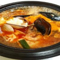 Seafoodtofu Soup · (includes 1 rice)