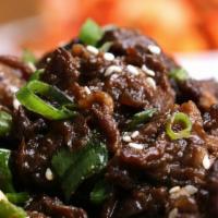 Spicy Beef Bulgogi · (includes 1 rice)