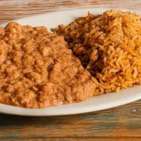 Rice And Refried Beans · 