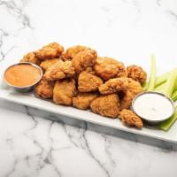 Boneless Wings (10-Pc Regular Pack) · 10 boneless chicken wings tossed in your choice of sauce.