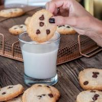 Chips Cookie Now More Chips · 1 whole cookie with chocolate chips.
Ingredients: butter, monkfruit, extracts, keto chocolat...