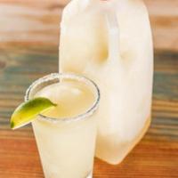 Frozen Rita, 1/2 Gallon (9% Abv) · Enjoy a Frozen Willie’s Margarita at home! Note: Only available with the purchase of a food ...