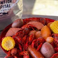 5 Lbs To Geaux Boil · We cook ‘em, you take ‘em. Have a Willie’s crawfish boil with the works on your patio – perf...