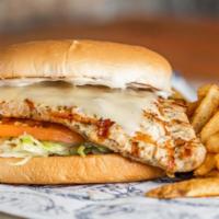 Chicken Willie Sandwich · $12.29. Grilled blackened or fried with Monterey Jack cheese, lettuce, tomato, and mayo. Cho...