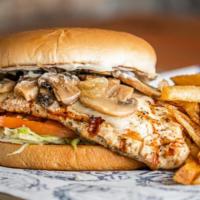 Icehouse Chicken Willie Sandwich · $13.49. Grilled blackened or fried with Monterey Jack cheese, lettuce, tomato, mayo, sauteed...
