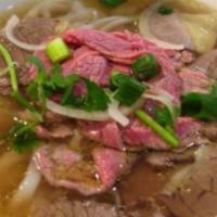 Pho Your Way · Create your own bowl of pho by picking 1-2 kind of meats: rare-steak, flank, fatty brisket t...