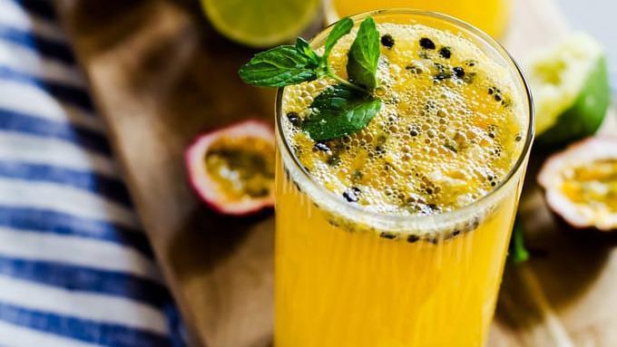 Passion Fruit Juice · Add toppings for an additional charge.
