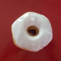 Vanilla Icing Donut · 