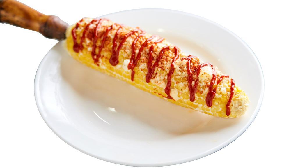 Elote/Corn · 12oz cup of corn. (Includes Sour Cream, Mayonnaise, Queso Fresco, Salsa, Lime)