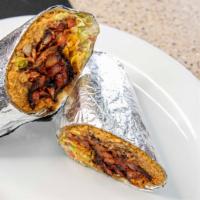 Mexican Burrito · A flour tortilla rolled or folded around your choice of meat filling.