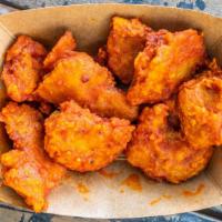 Buffalo Bites · Tossed in sauce: spicy lemon pepper, BBQ habanero or buffalo ranch on side.