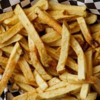 Fresh Cut Fries · Made to order! Salted and served with ketchup.