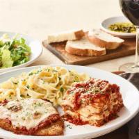 Carrabba'S Italian Classics Trio · Why choose just one when you can have all three! Enjoy our classic Chicken Parmesan, Lasagne...